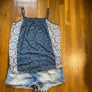 Simple by Suzanne Betro Sleeveless Top Size 2X